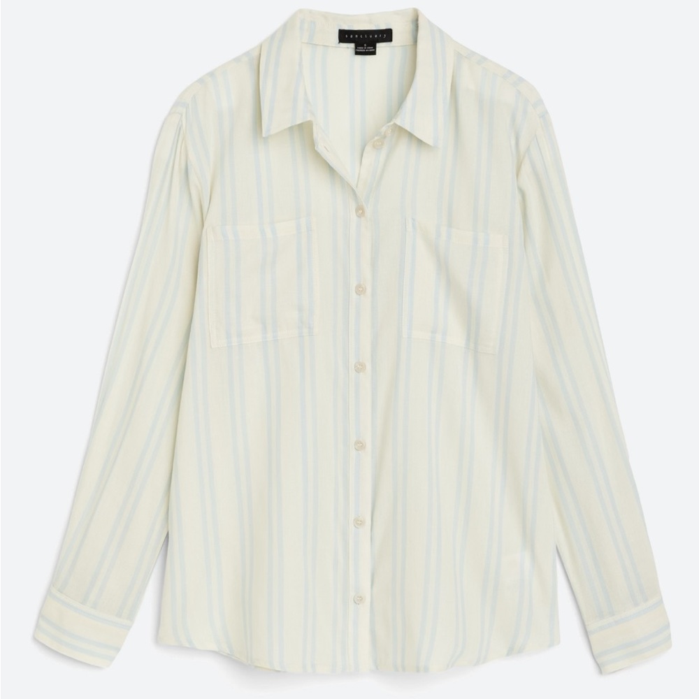 Sanctuary long sleeve Holi Boyfriend Shirt